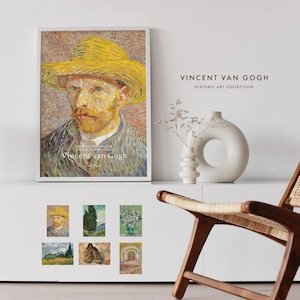 ゴッホ Vincent van Gogh 名画 / アートポスター【  A3 / A2 サイズ・フレーム 付きに変更可 】