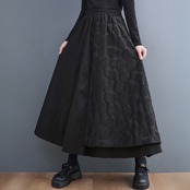 ローズモチーフ フレアースカート  00260