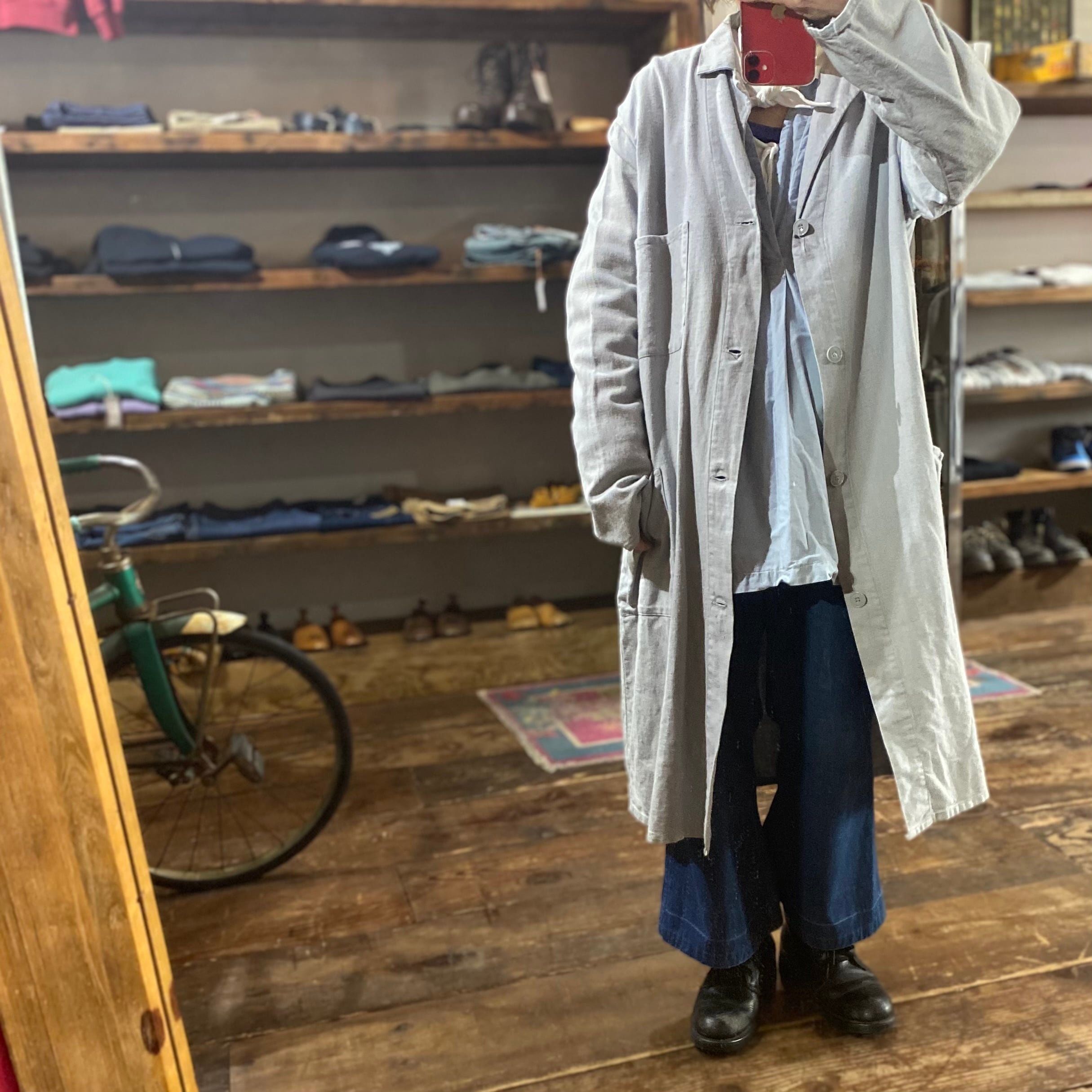 Euro Work Coat / ユーロ ワーク コート 古着 | 古着屋 仙台 biscco