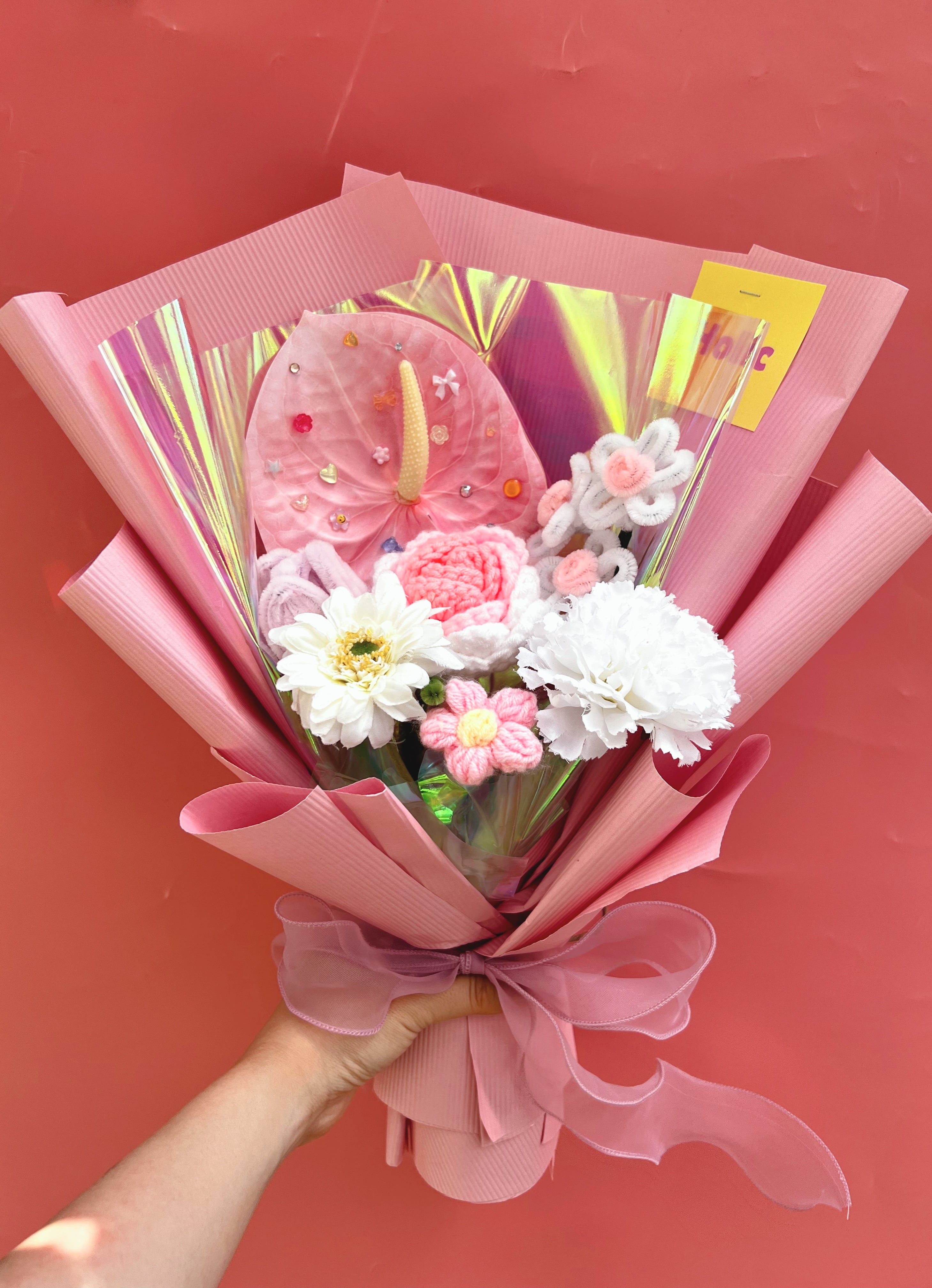 Holic】ニット、モールフラワーブーケP | Holic