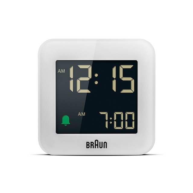 Braun (ブラウン) Digital Clock BC08W【ホワイト】