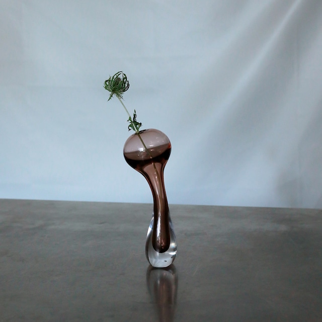 SAKIKO GLASS DESIGN bent フワラーベース