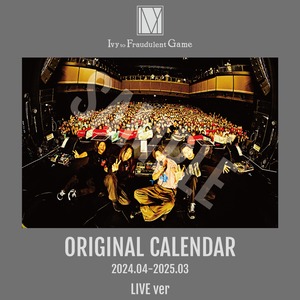 ORIGINAL CALENDAR（2024.04～2025.03）直筆サイン入り！※LIVE ver.※