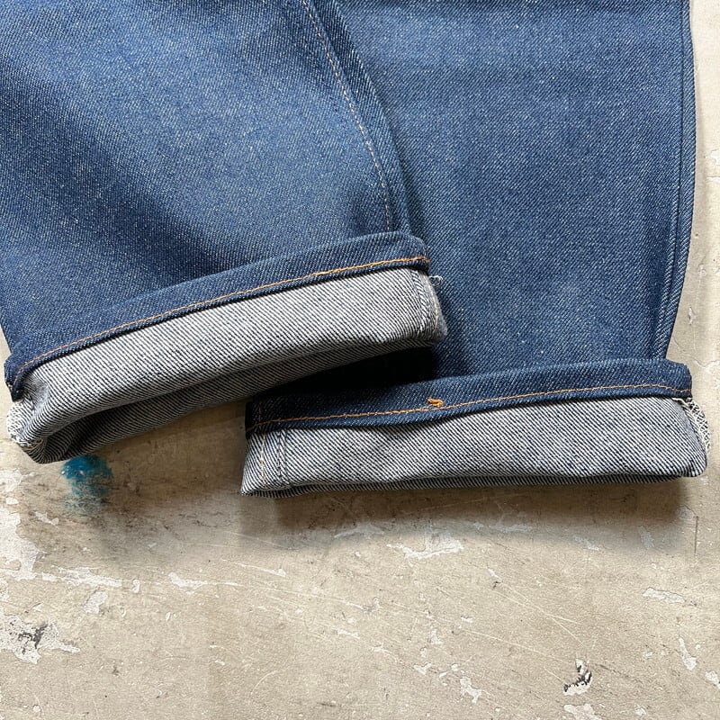 80's Levi's リーバイス 519 デニムパンツ デッドストック NOS フラッシャー付き レア オレンジタブ 81年 刻印575 USA製  W32 Abraham & Straus タグ付き 希少 ヴィンテージ BA-1890 RM2309H | agito vintage powered 