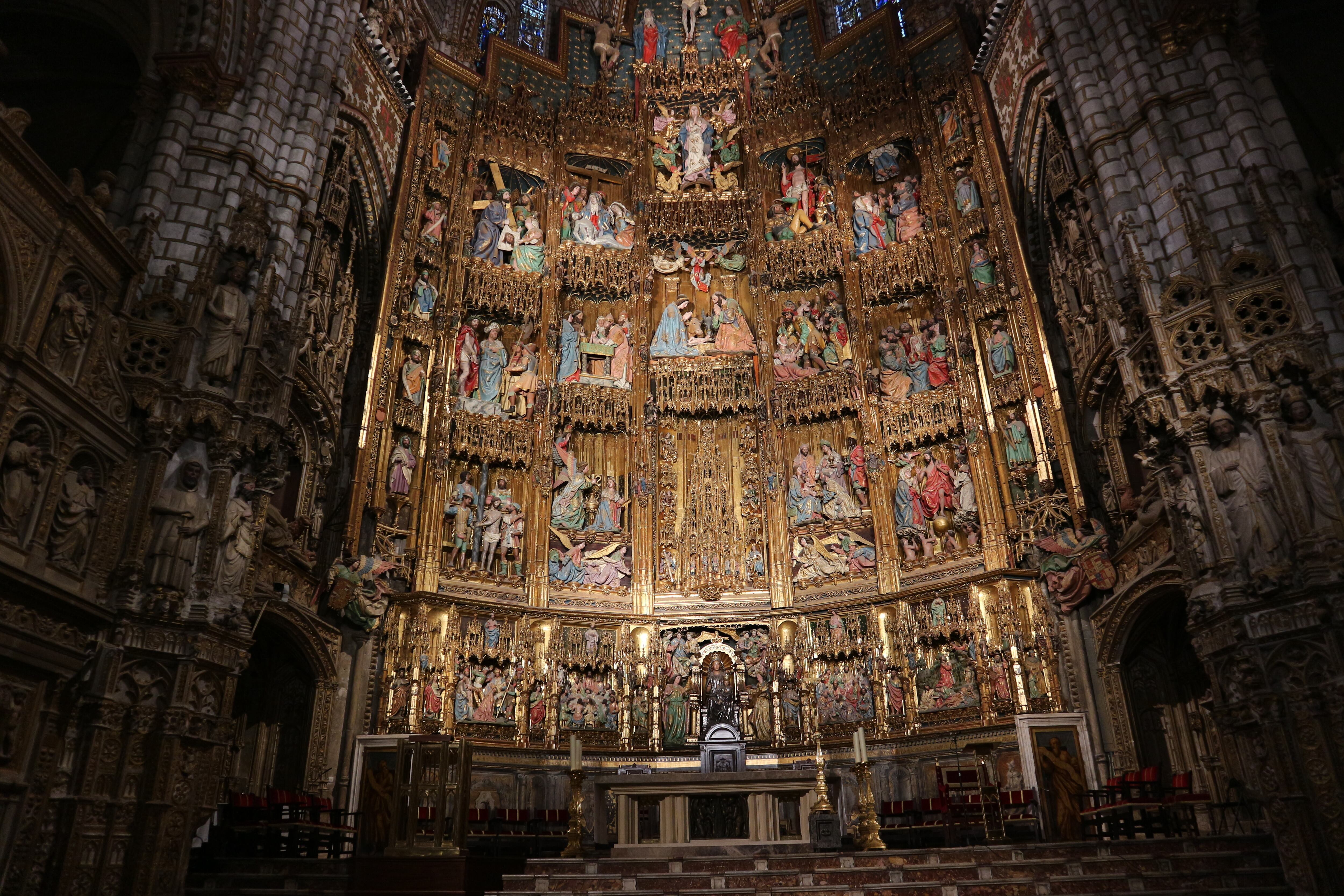 トレド大聖堂 主祭壇 Sunflower Snowflower トレド大聖堂 主祭壇 Sunflower Snowflower