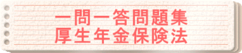 2024年版　一問一答問題集「厚生年金保険法」