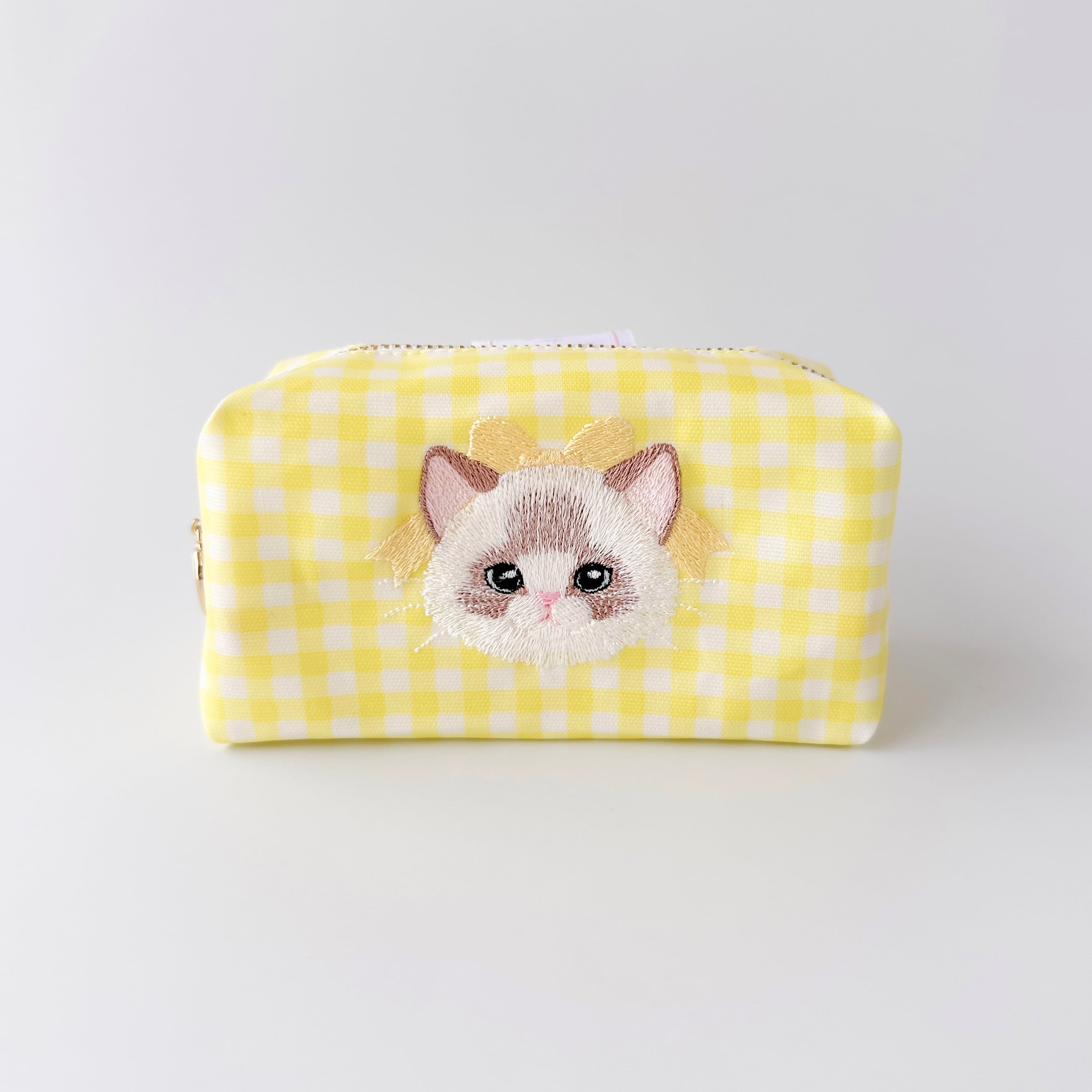 Ragdoll 刺繍キャラメルポーチ | salon de nona