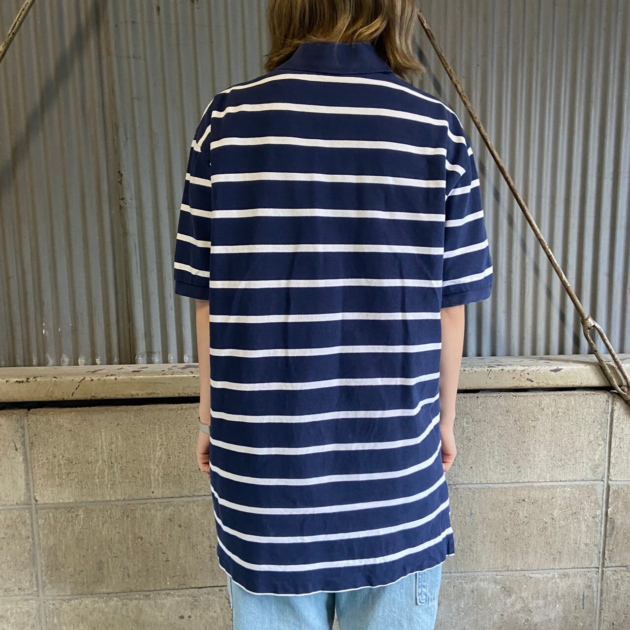 Polo by Ralph Lauren オールドラルフローレン ボーダー柄 鹿の子