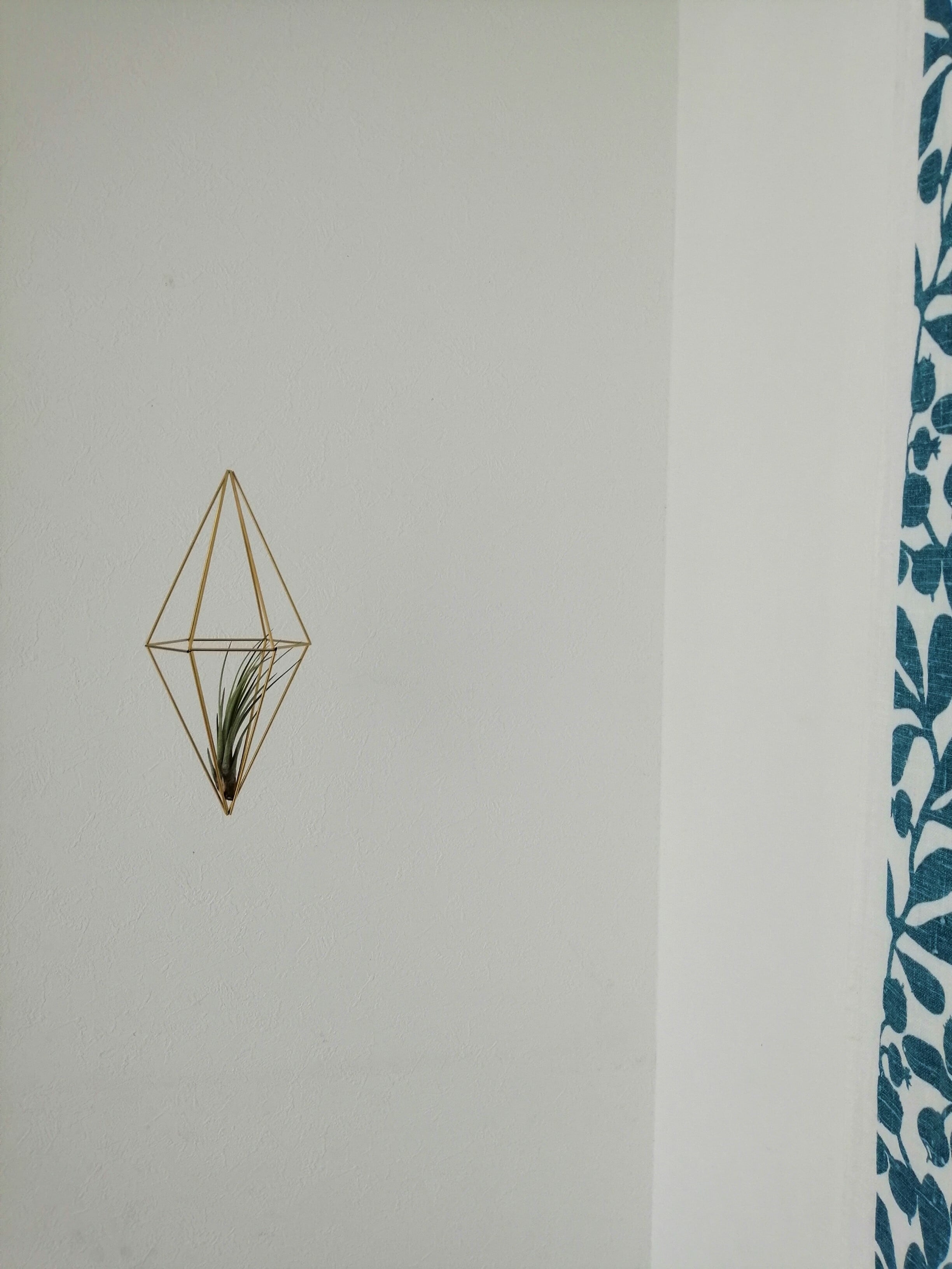 真鍮ヒンメリのモビール（12面体・細） | Brass Himmeli