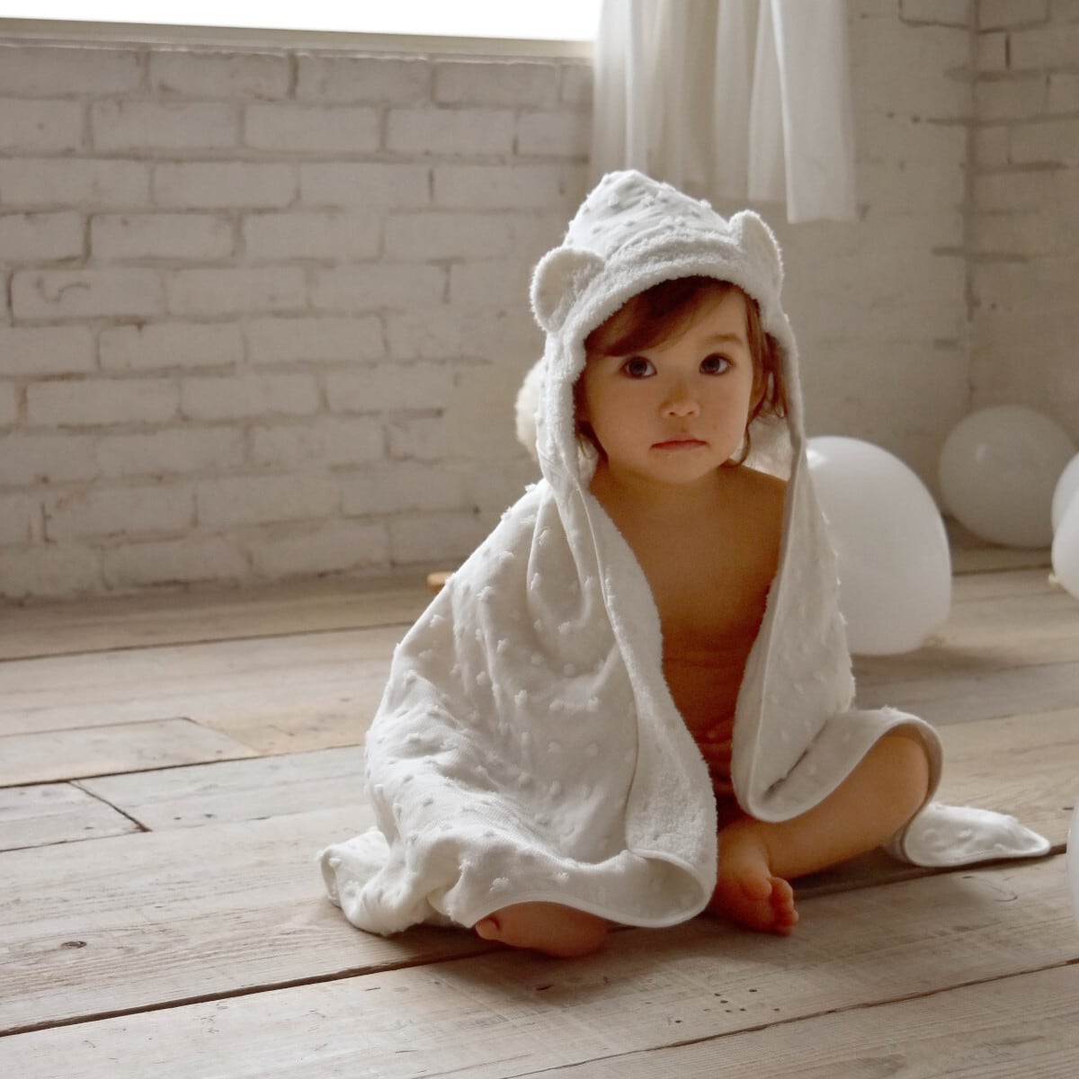 ベビーフード付バスタオル | Giving Store