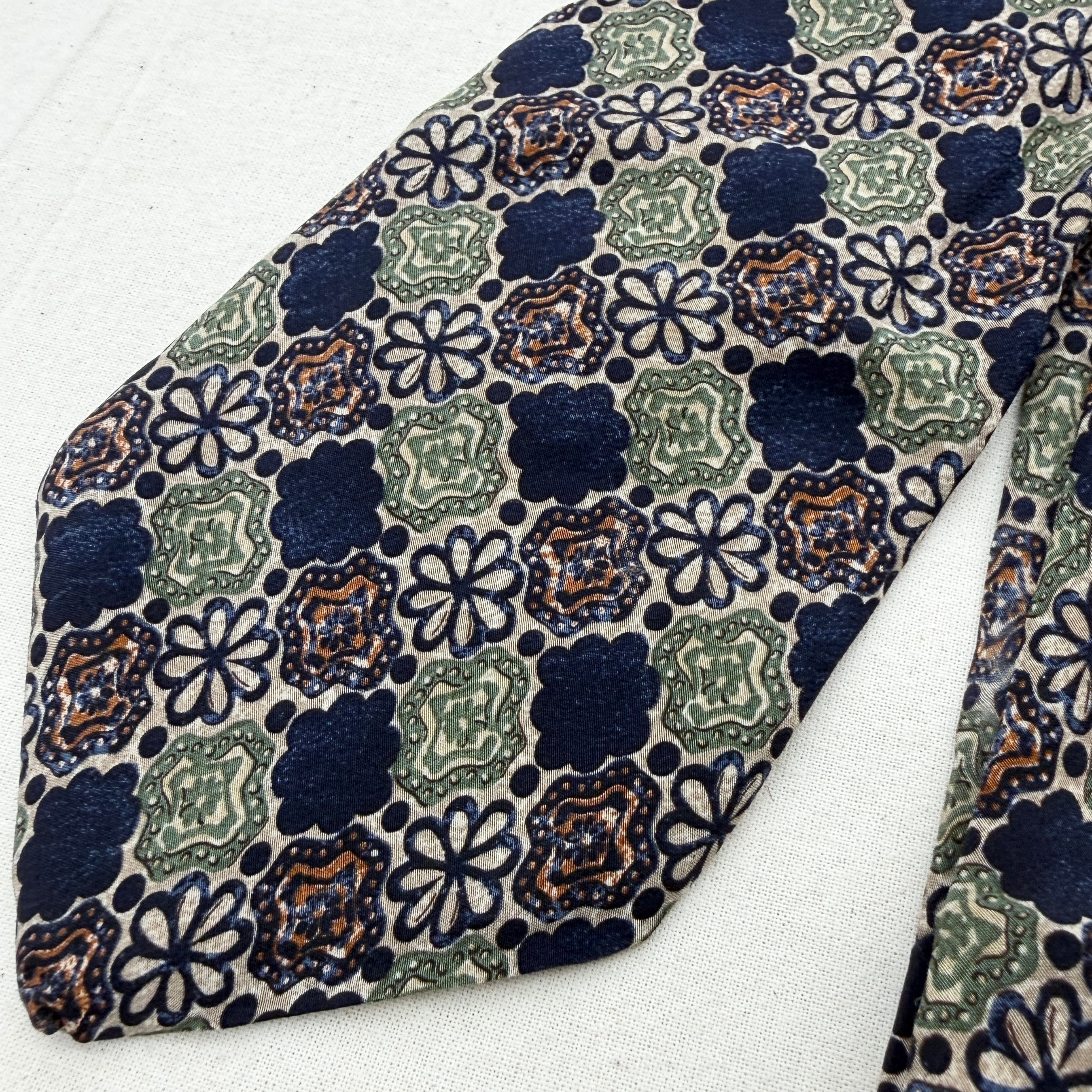 CHAPS RALPH LAUREN】ラルフローレン ネクタイ necktie 花柄 USA製