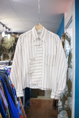 “Asymmetry front & short custom” 80’s shirt