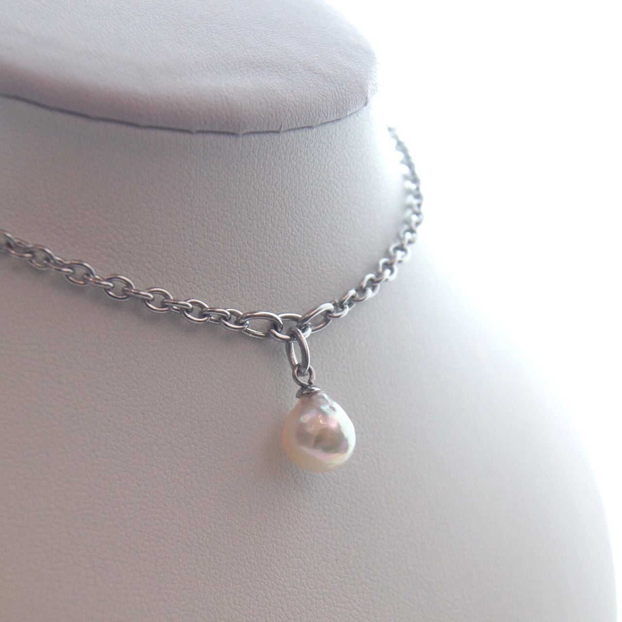 Baroque Akoya pearl Neckless｜伊勢志摩産あこや真珠 アコヤ本 