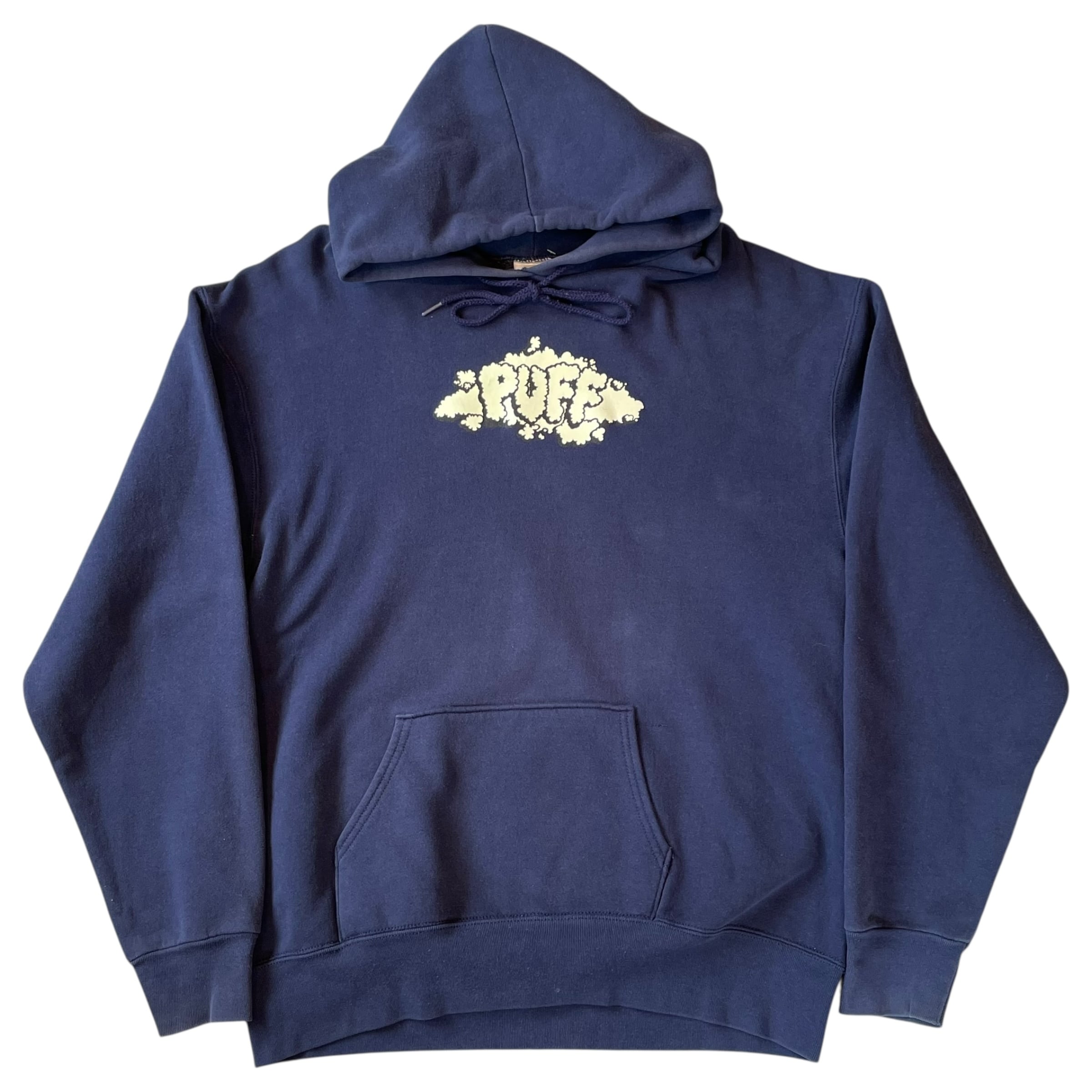 90s unknown "PUFF" glow in the dark hoodie