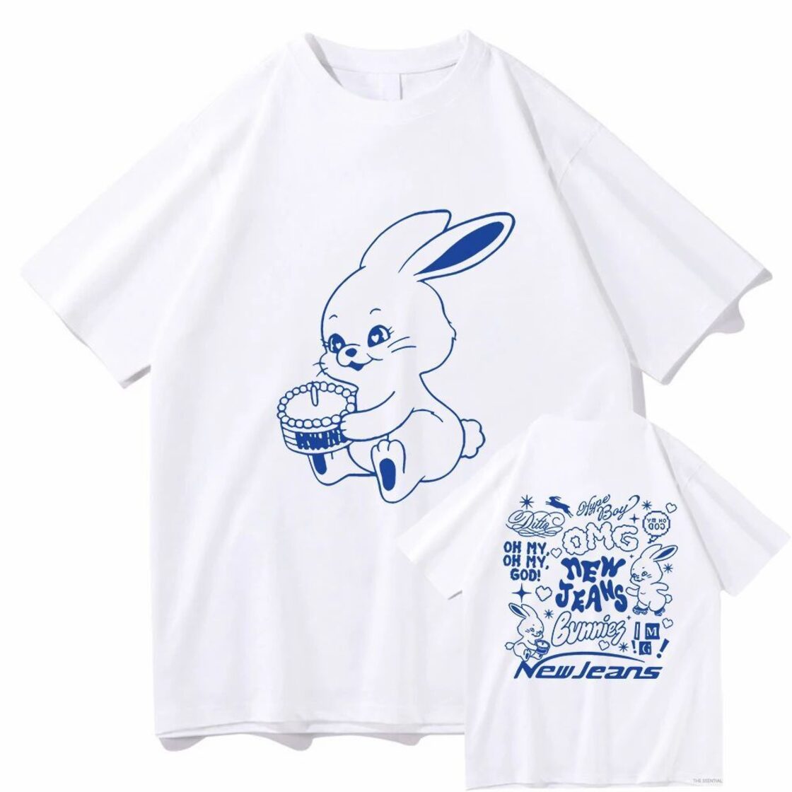 NewJeans 半袖 Tシャツ 新品 うさぎ メンズ ニュージーンズ | Pay ID