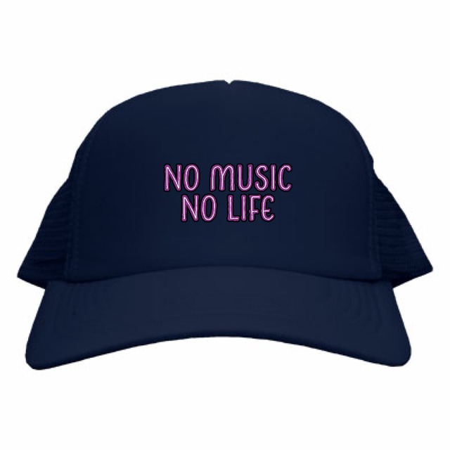 NO MUSIC NO LIFE メッシュキャップ | stahiroshi6マルシェオリジナル