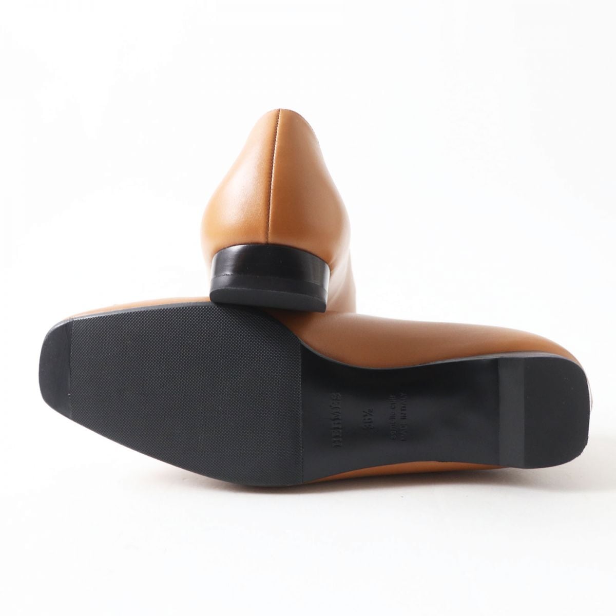 HERMES エルメス 靴 コリエドシアンバレエシューズ ダンスーズ