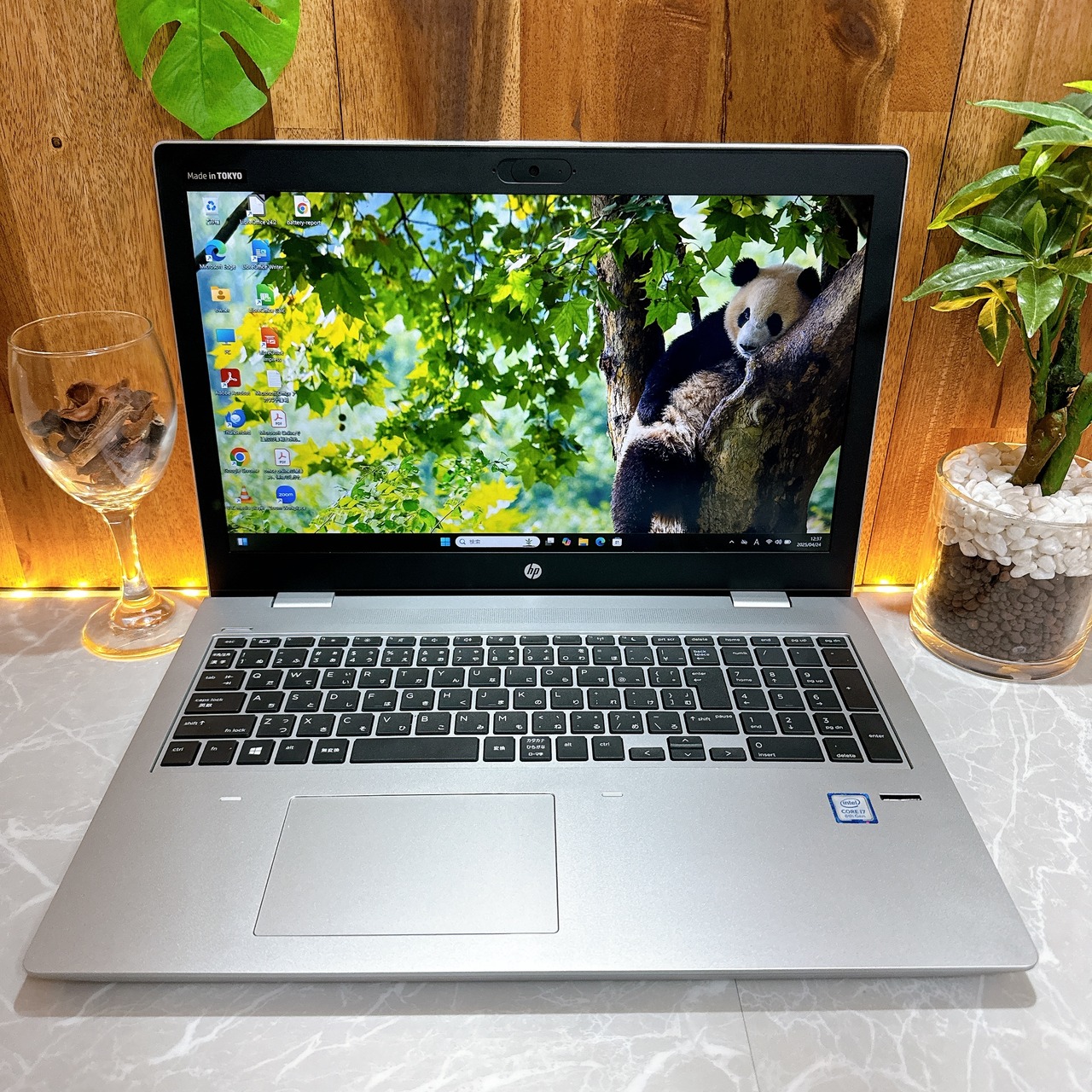 美品/ HP Probook 650 G4/フルHD/在宅ワークに最適なノートPC/i7第8世代 /メモリ8GB/保証付