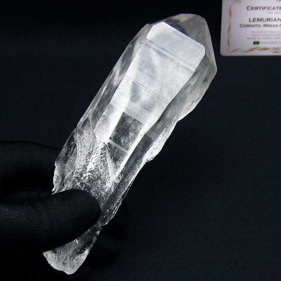 レムリアンシード 水晶 原石 ブラジル ミナスジェライス州 コリント産 一点物 181-4218