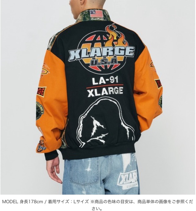 X-LARGE 3rd タイプ トラッカージャケット Lsizeメンズ