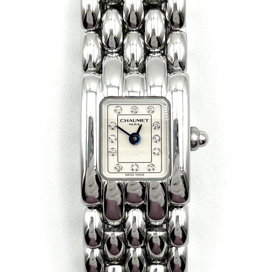 【12Pダイヤモンド文字盤】ショーメ　CHAUMET　レディース　腕時計　時計　ケイシス
