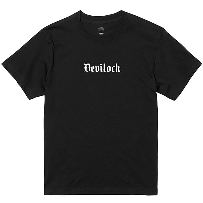 再入荷 10 Off Sale Devilock デビロック Old English Skull Bone Tee 半袖tシャツ ビッグt オーバーサイズ Big 大きいサイズ 黒ブラック バックプリント ロゴ クルーネック スカル ドクロ メンズレディース ハードコア パンクロック Punkrock バンド フェス