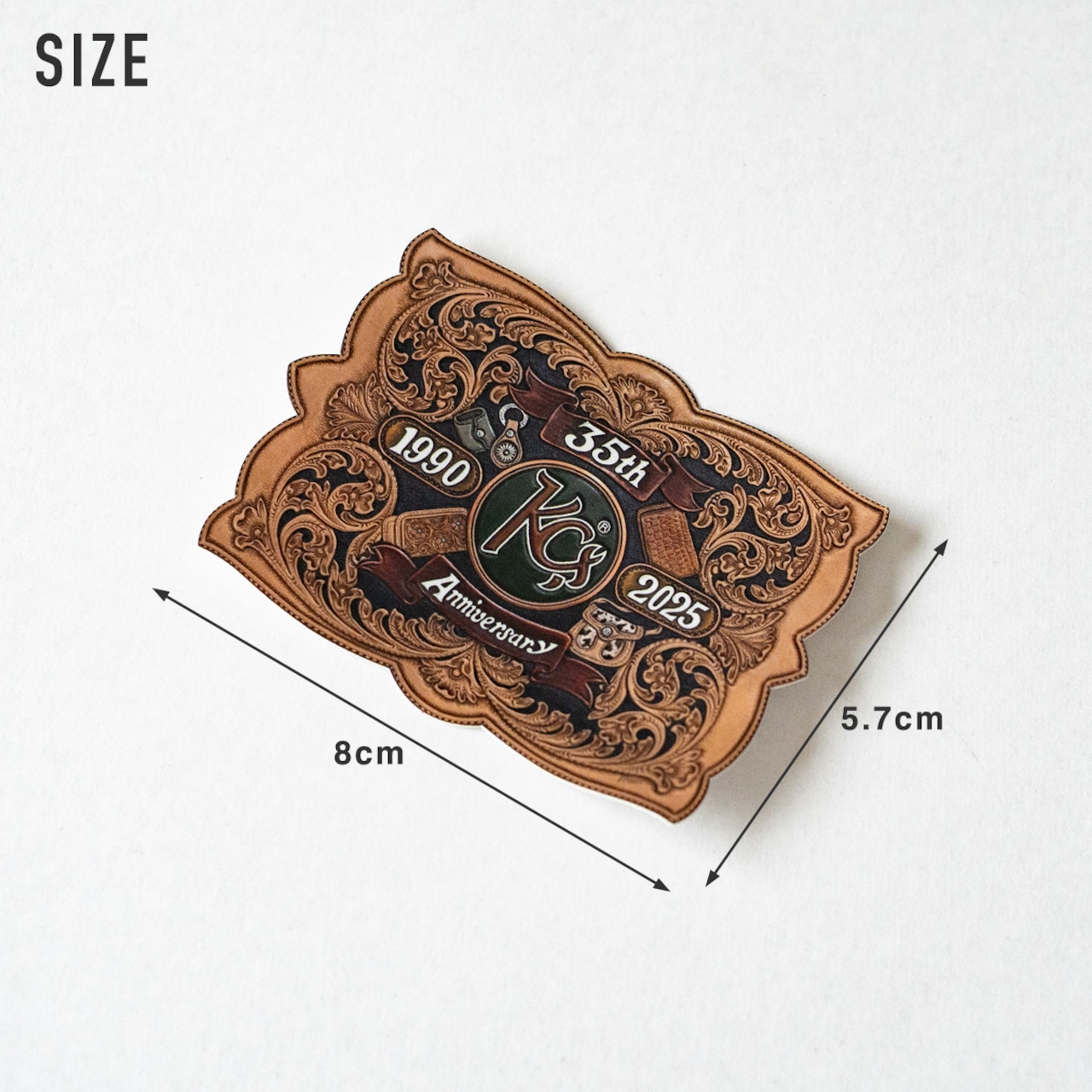 KC,s 35周年ステッカー ミニ