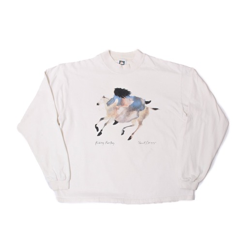 CarolGrigg 90sVintage RidingFarBoyLongT-Shirt
