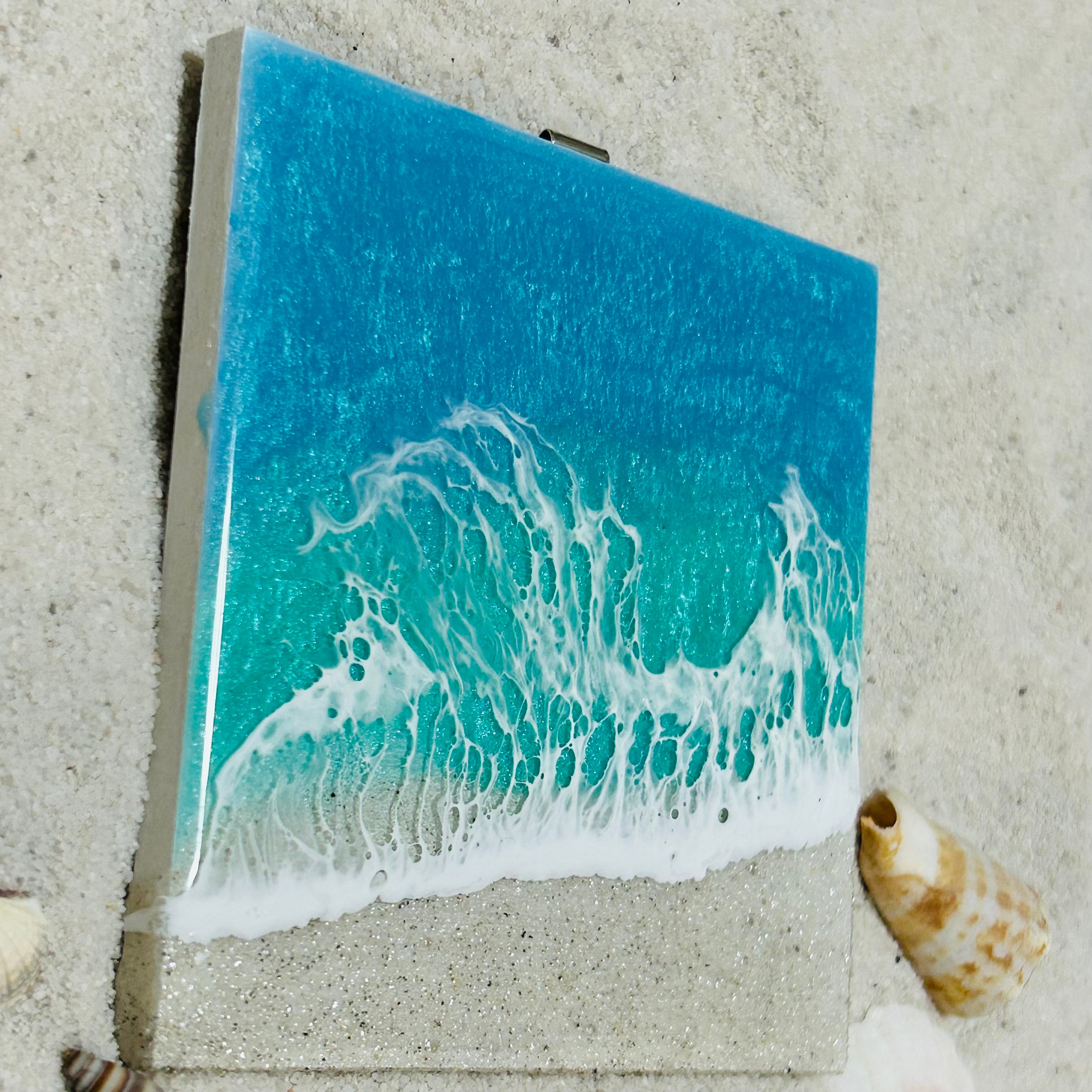 海レジン オーシャンプレート | さざ波