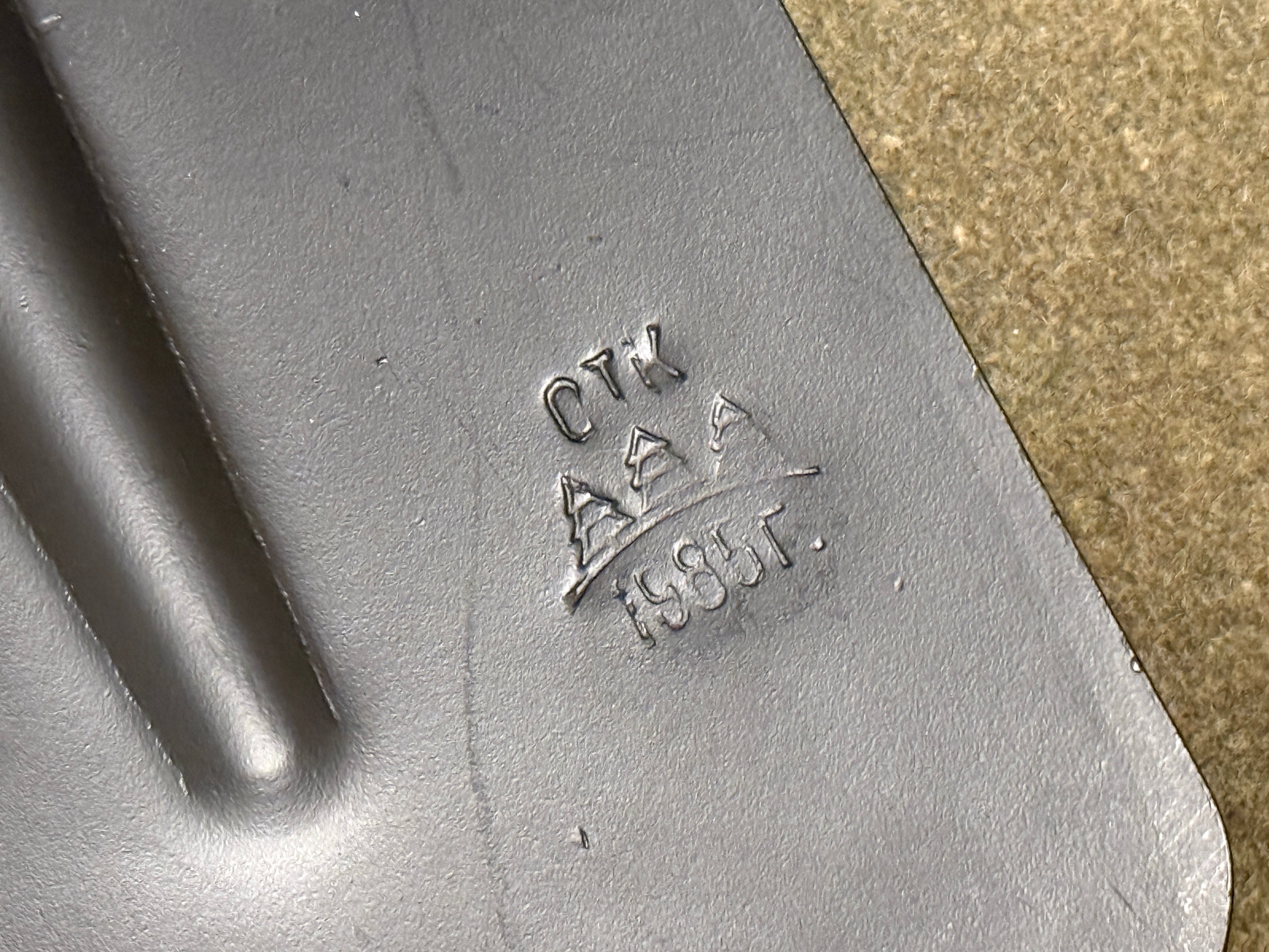 WWII ソ連軍 ストレートスコップ 代用品 80年代ソ連軍実物スコップ