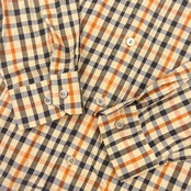 DAKS ダックス チェック 長袖シャツ M/マルチ メンズ ゴルフ
