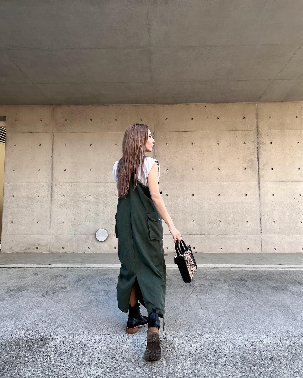 Military drost soft denim OP／khaki