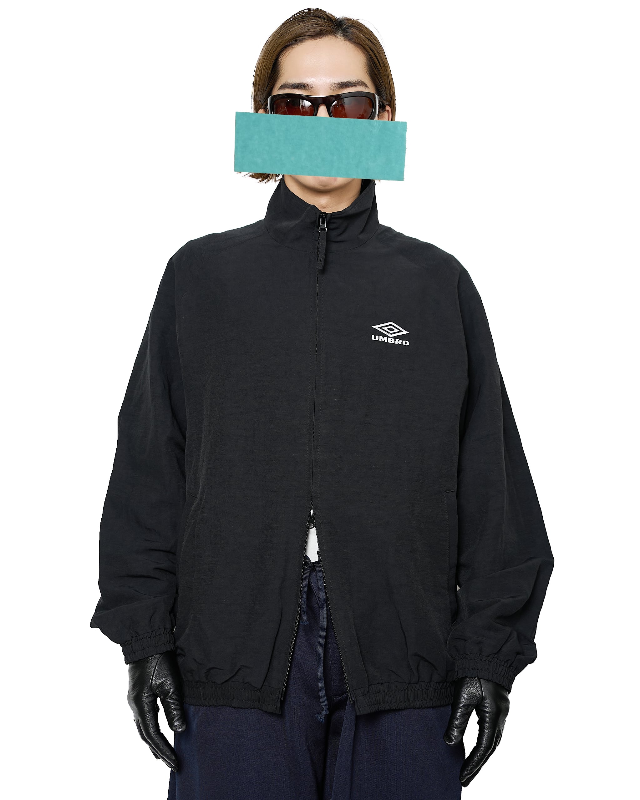 ssstein×UMBRO Linen/Nylon Track Jacket M ssstein × UMBRO 