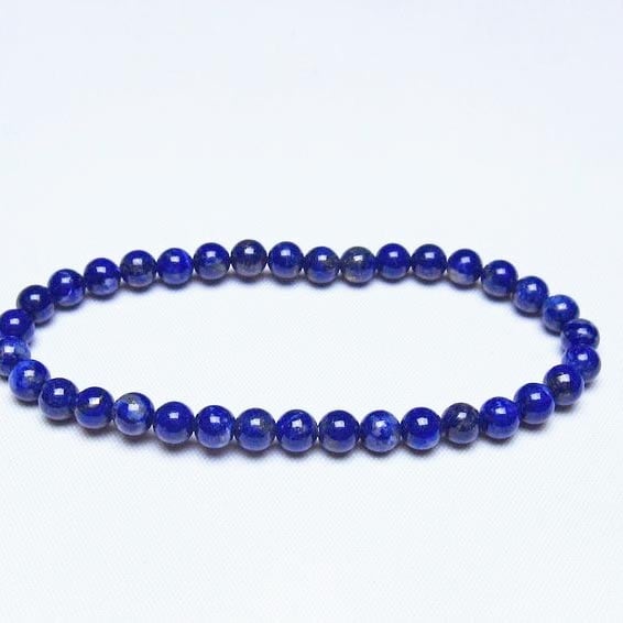 ラピスラズリ ブレスレット 5mm 一点物 メール便可 [M便 1/10] 111-48431