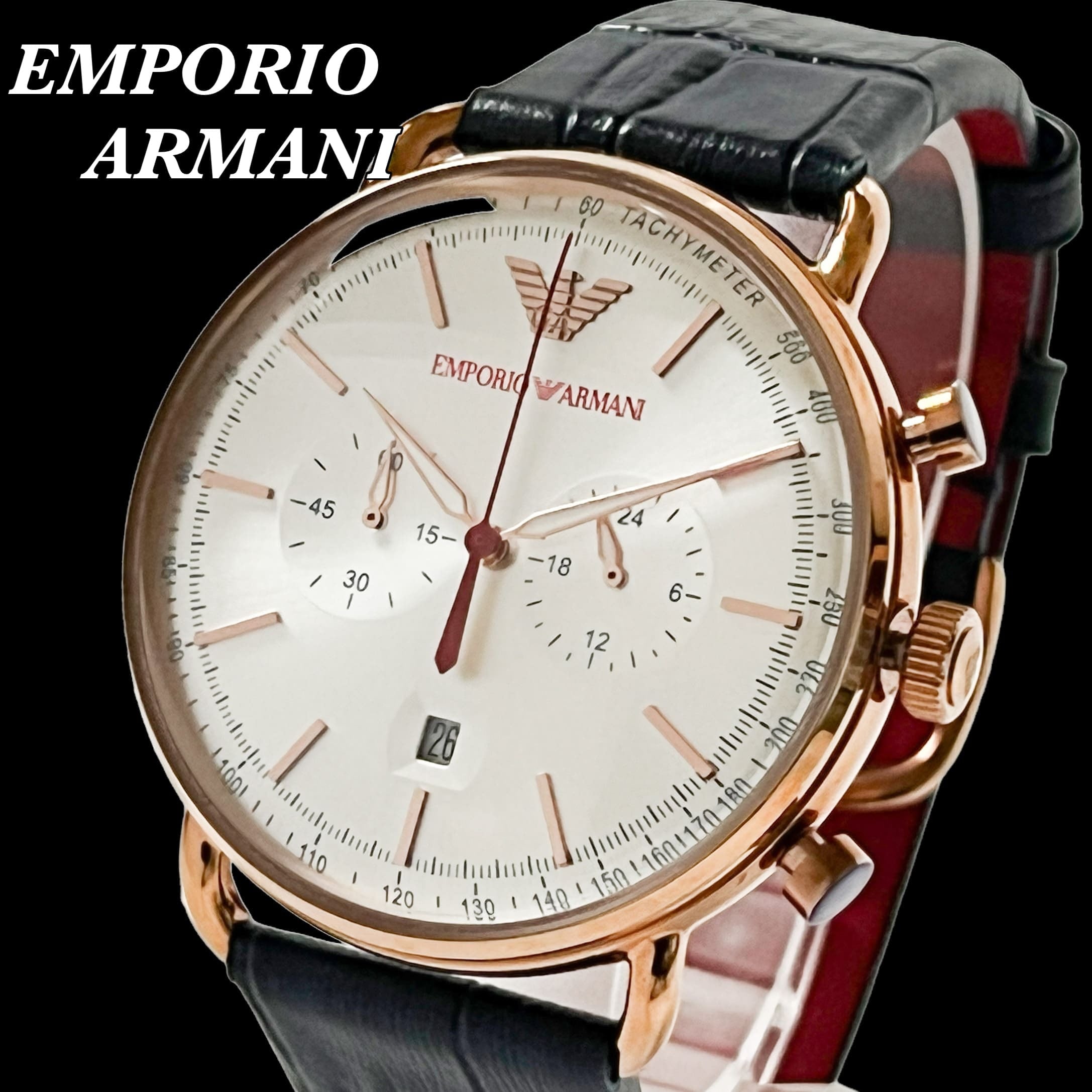 【新品】エンポリオアルマーニ 腕時計 レディース AR11123 シルバー