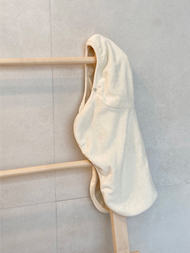 〈 即納アイテム 〉EYOU / テリーローブガウン(ホワイト)