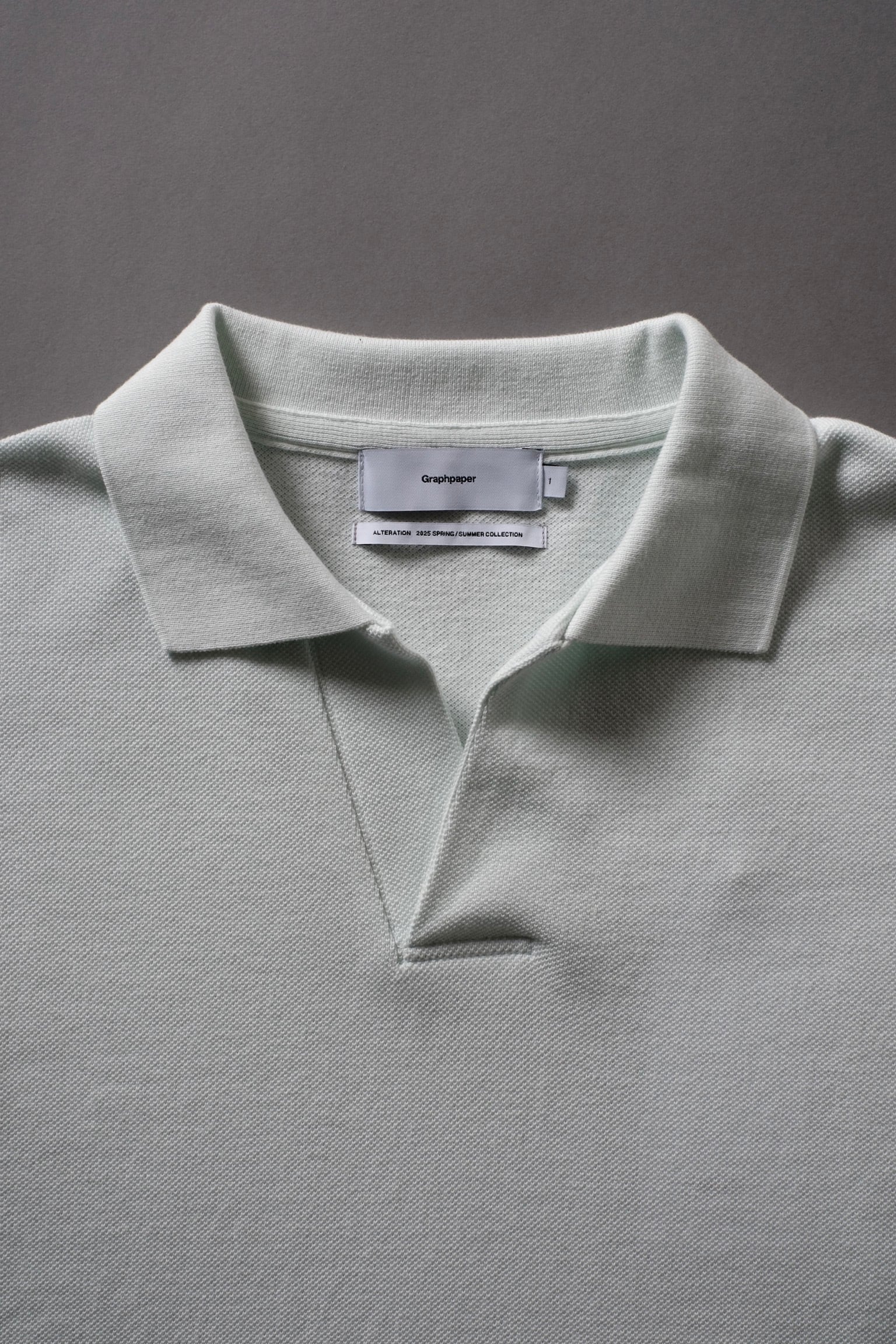 E*e様 Graphpaper S/S Skipper Polo size 2 Graphpaper - グラフペーパー / COTTON PIQUE JERSEY S/S