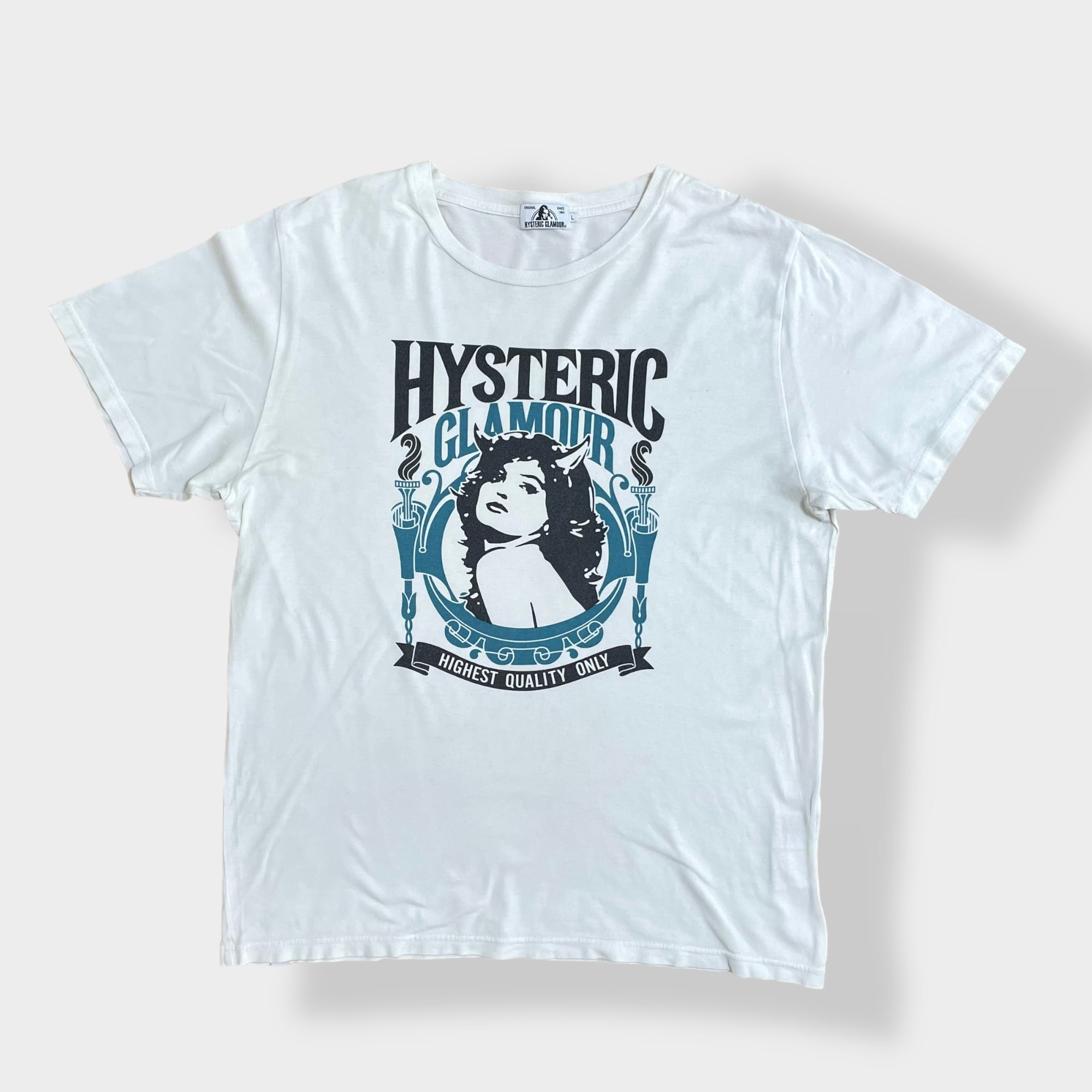 90s VINTEGE Hysteric Glamor ラグランTシャツ有難うございます - T