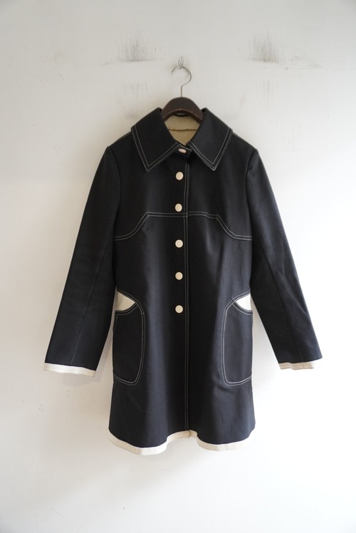 1960s Vintage Stitched Half Coat