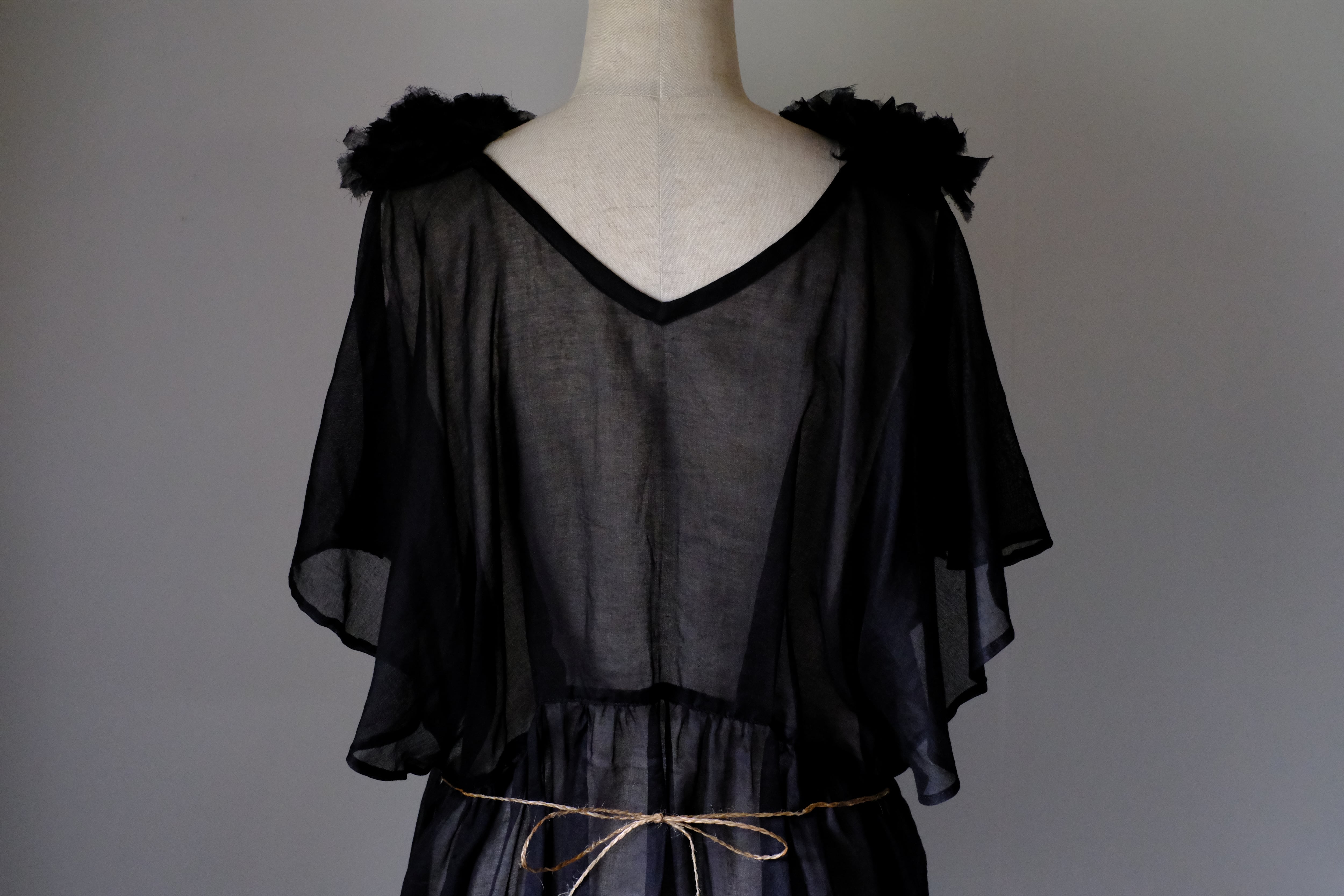 シアーワンピース cl-132(ブラック)