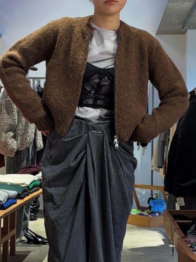 25AW】PALOMAWOOL パロマウール / HASTA LUEGO ZIP / ニット | TRENT