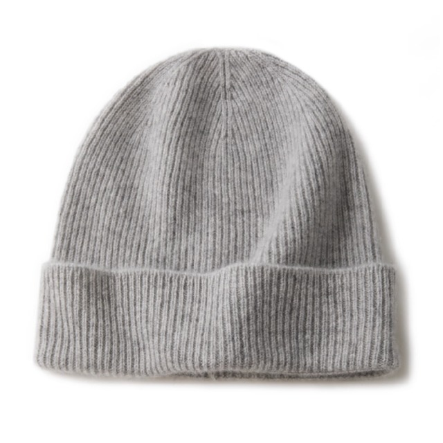 リブ編みニット帽 af0419