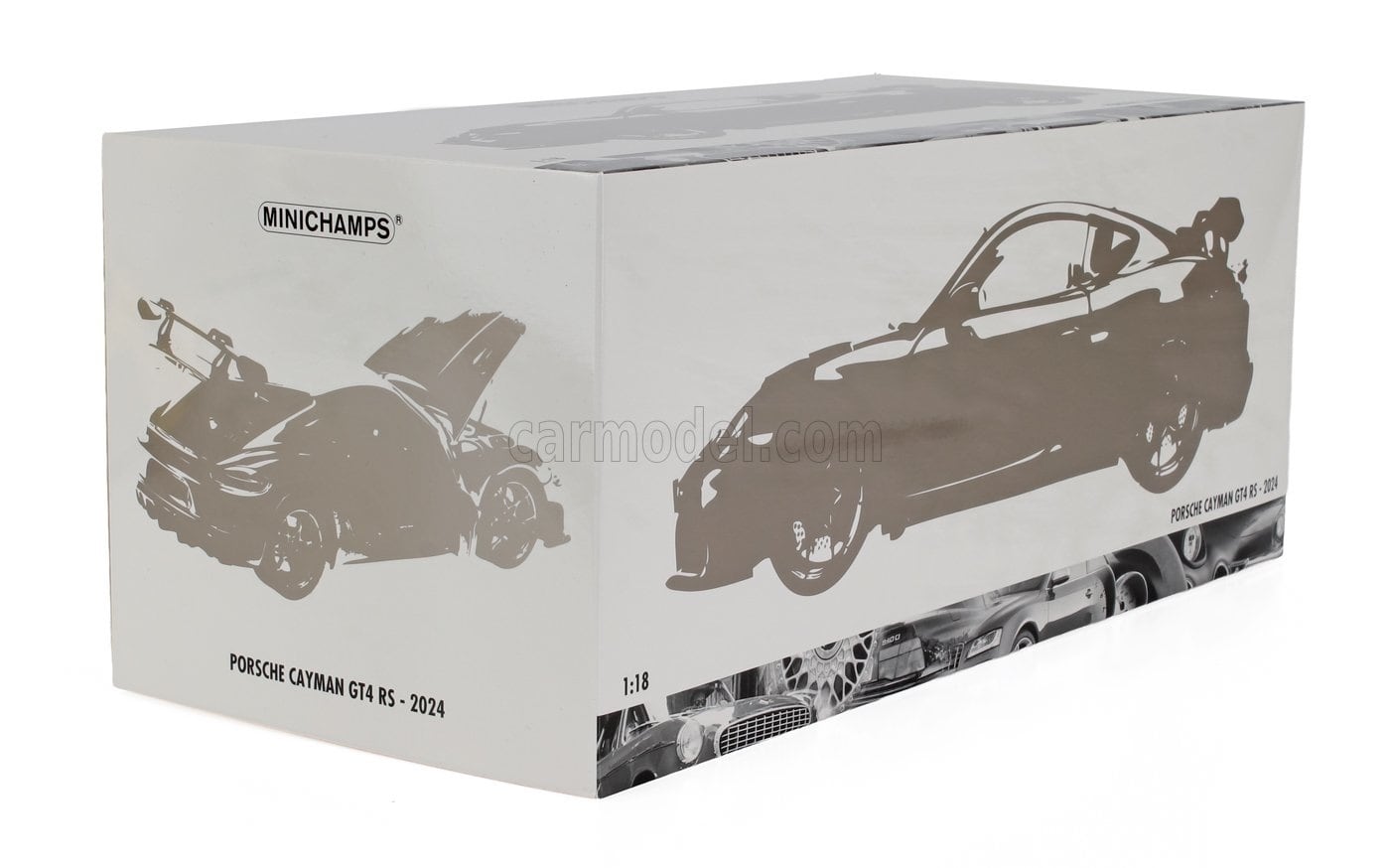 ミニカー 1/18 ポルシェ ケイマン GT4 ミニチャンプス MINICHAMPS 1/18