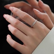 指輪 おしゃれ キラキラ シルバー リング