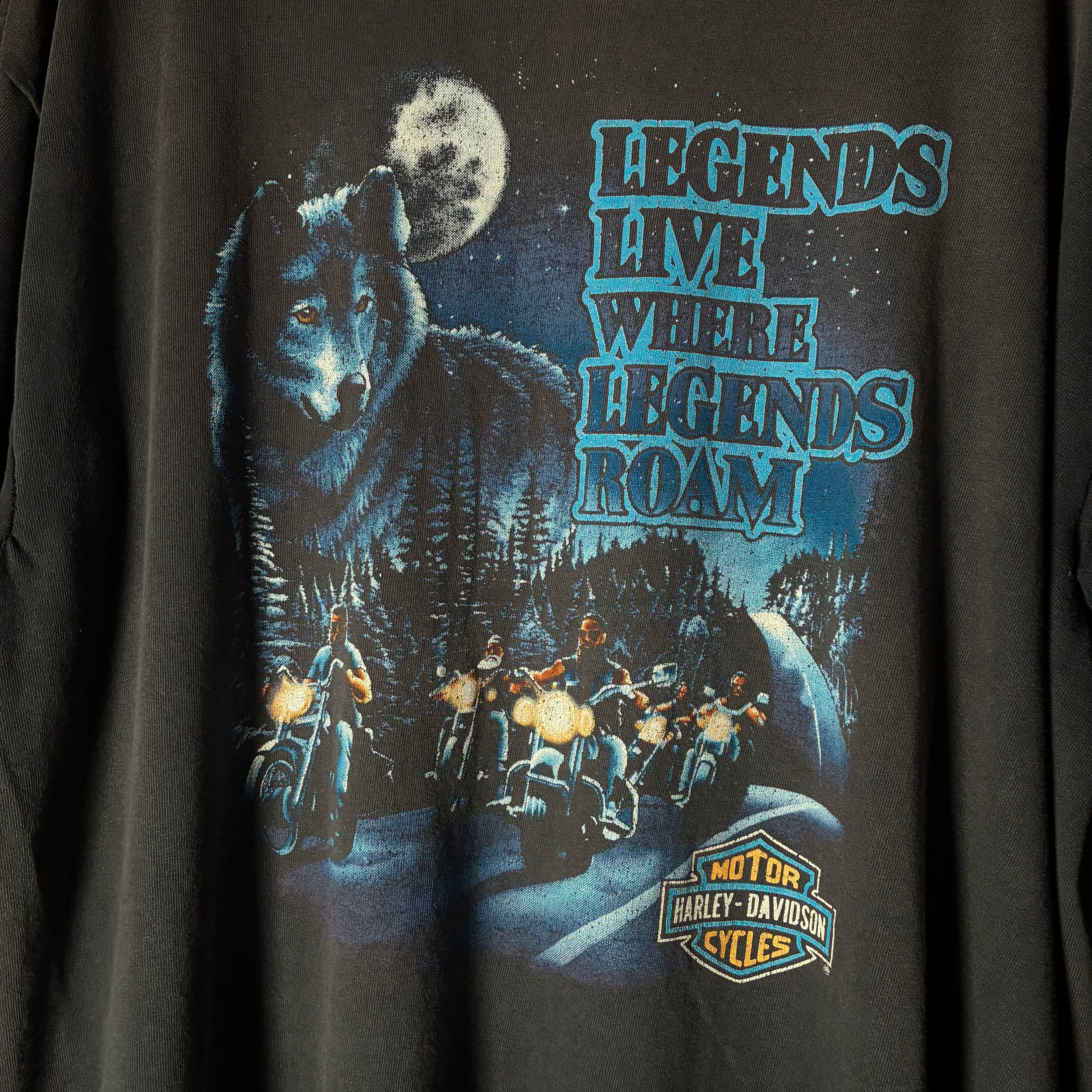 90s USA】Harley-Davidson Vintage Tee XL ハーレーダビッドソン