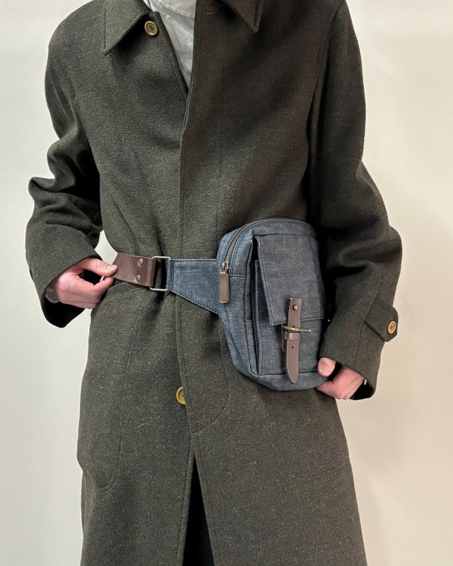 【Dries Van Noten】buckle waist pouch