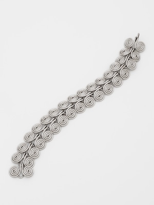 Spiral Chain Link Bracelet