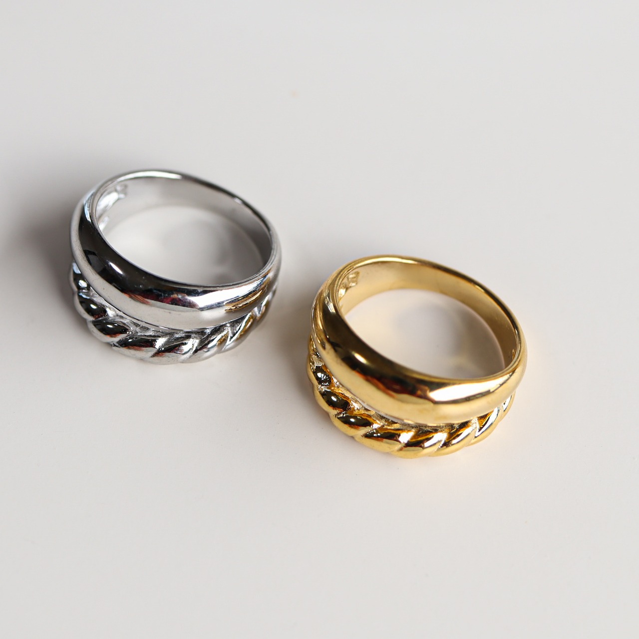 6/5(金)21時新作発売*stainless ボリューム チェーン リング