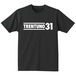 TRENTUNO31  ECO T-shirts S/S Black