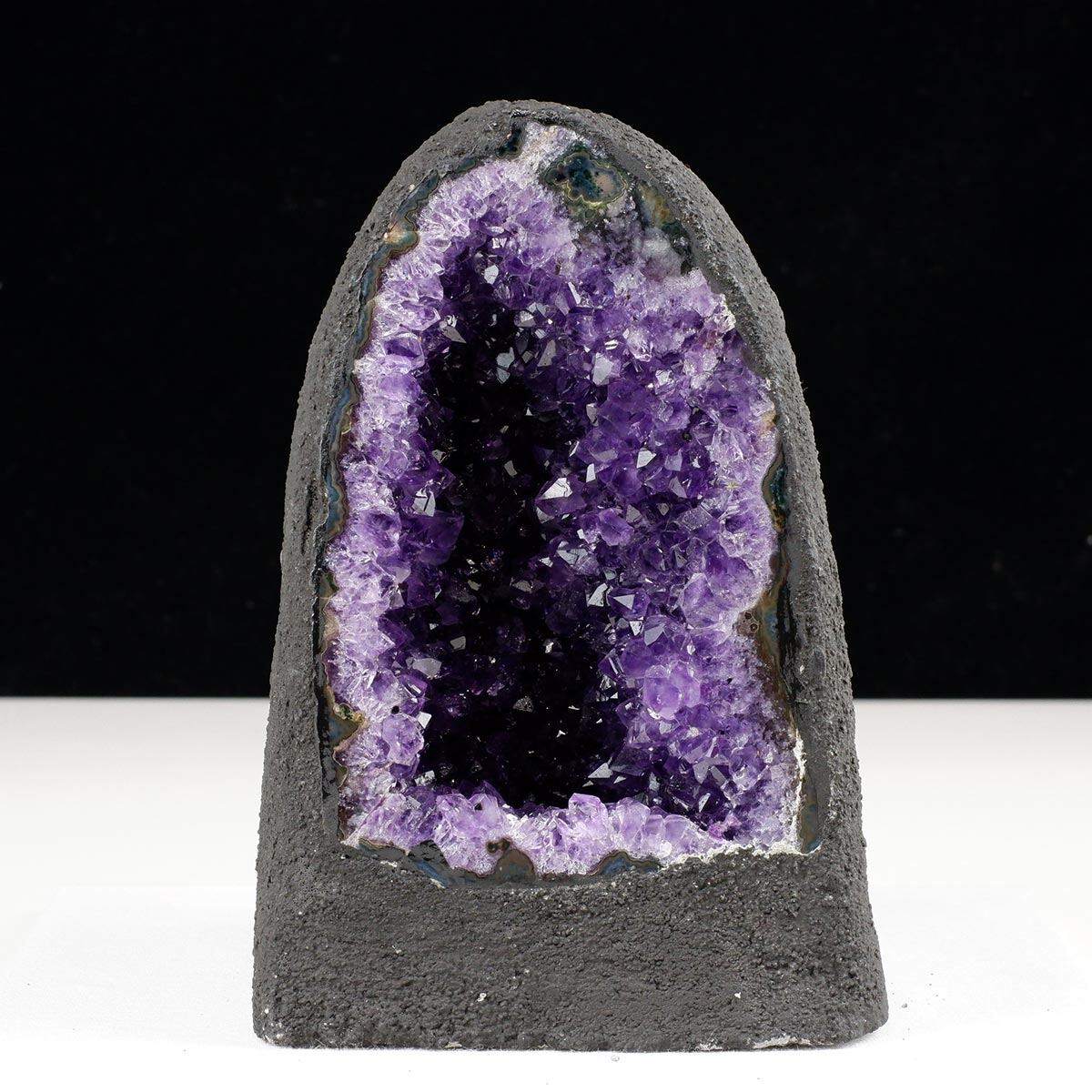 2.4Kg アメジストドーム ウルグアイ産 アメジスト ドーム ジオード 原石 置物 カペーラ 一点物 174-2246